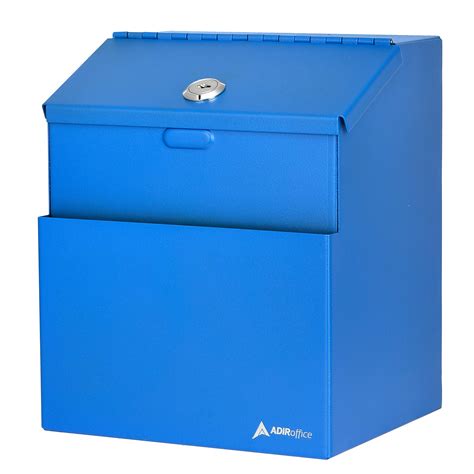 adir corp steel drop box|Adir Corp. Wall Mountable Steel Suggestion Box with Lock.